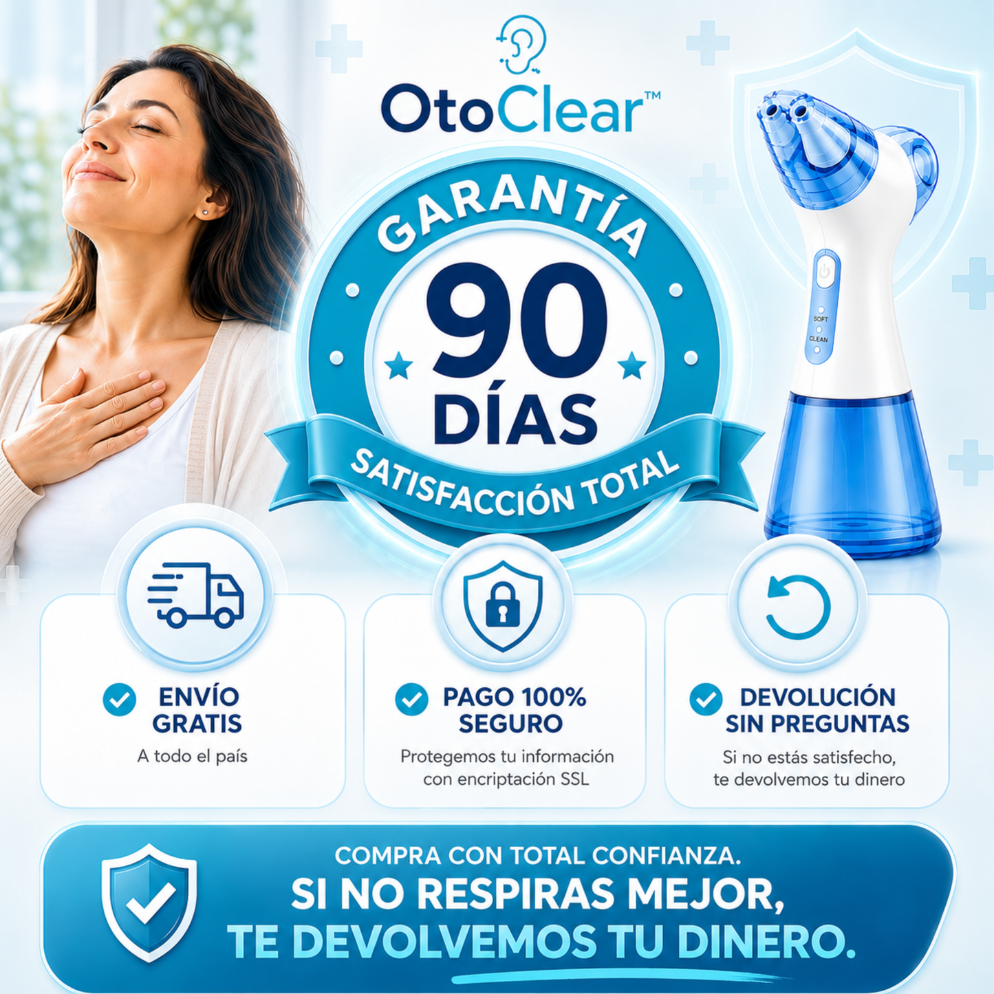 OtoClear™ — Irrigador Nasal Clínico