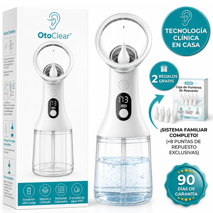 OtoClear™ - Irrigador de Oídos Clínico
